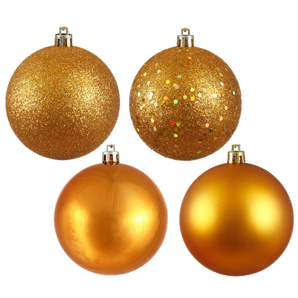 Three Posts™ 3" Shatterproof Bauble, Antique Gold