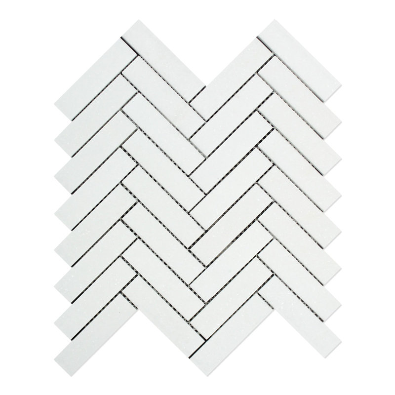 Marble Chevron Mosaic Wall & Floor Tile