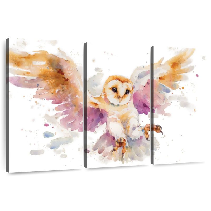 Brampt Twilight Owl, 48" H x 74" W
