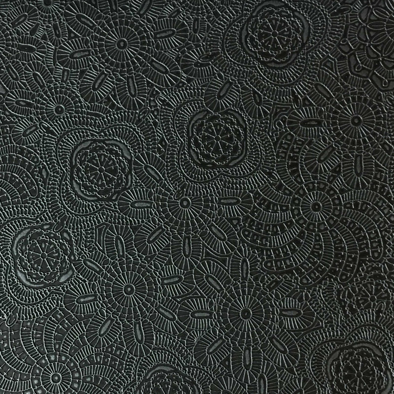 Tissu en vinyle Coachella-Camden, Caviar