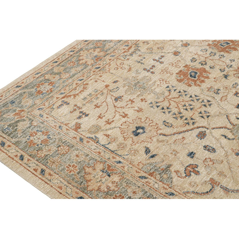 One-of-a-Kind Hand Knotted Area Rug, Rectangle 9' x 12'5"
