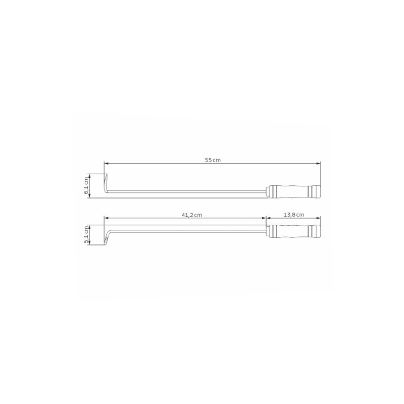 Tramontina BBQ Churrasco Stainless Steel BBQ Hook