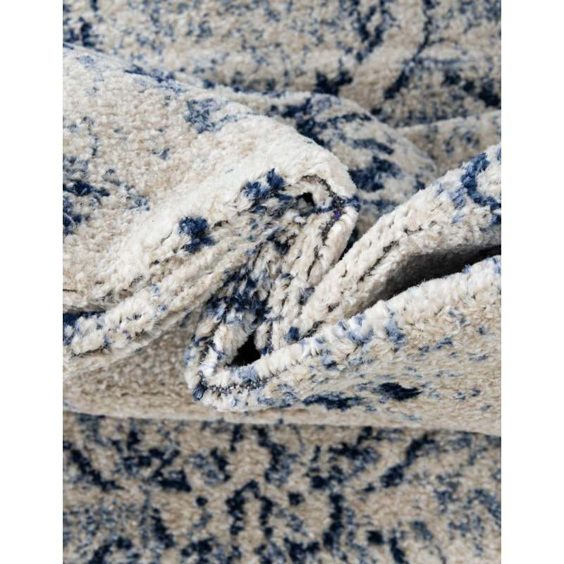 Tapis bleu Marconi, Tapis de couloir 2 pi 7 po x 10 pi