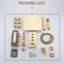 3-Functions 12" Ceiling-Mounted Thermostatic Shower System-119149566
