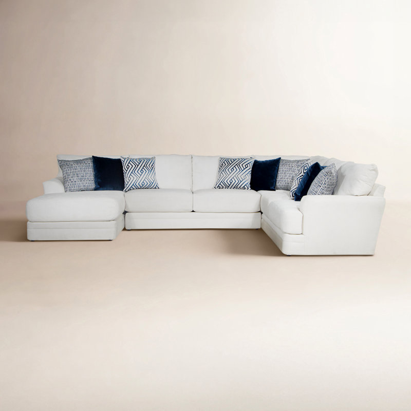 Mazekine 153" Wide Modular Corner Sectional, Left Hand Facing