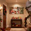 «Christmas Santa Claus Christmas Tree», ensemble de 3 impressions sur toile-1543028055