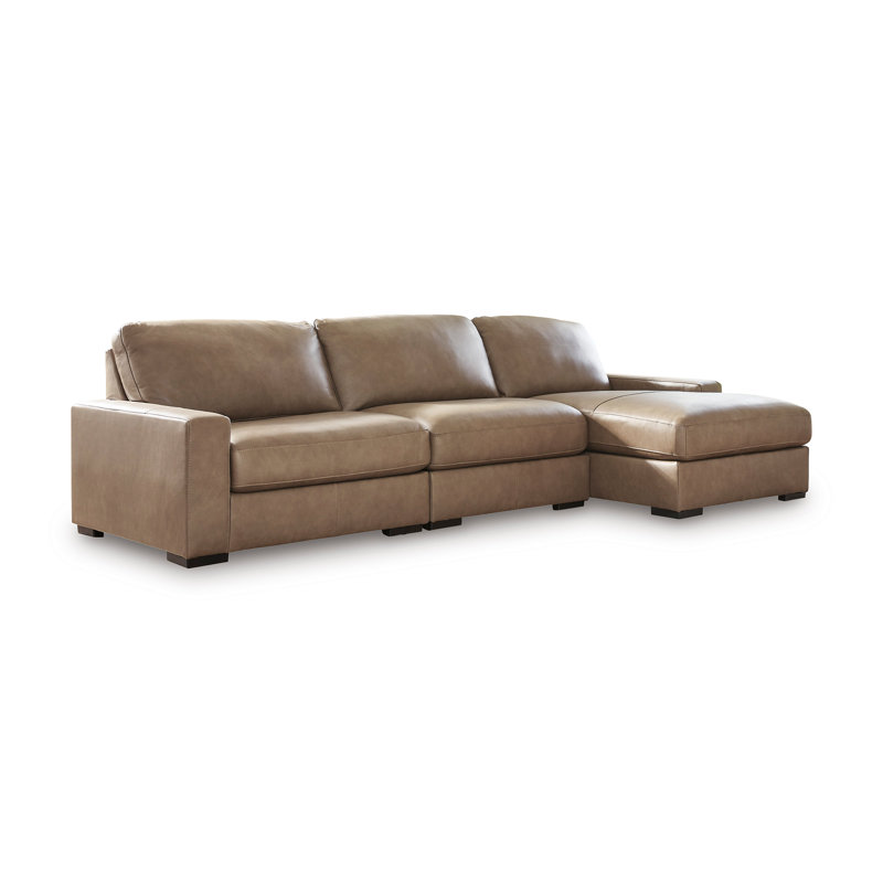 Offutt 3-Piece Sectional With Chaise, Right Hand Facing