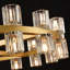 Lustre en roue de chariot à intensité variable 36 lumières Mion-1707524312