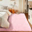 Tapis uni rose moelleux pour salon chambre à coucher chambre d'enfant chambre d'enfant-1201214844