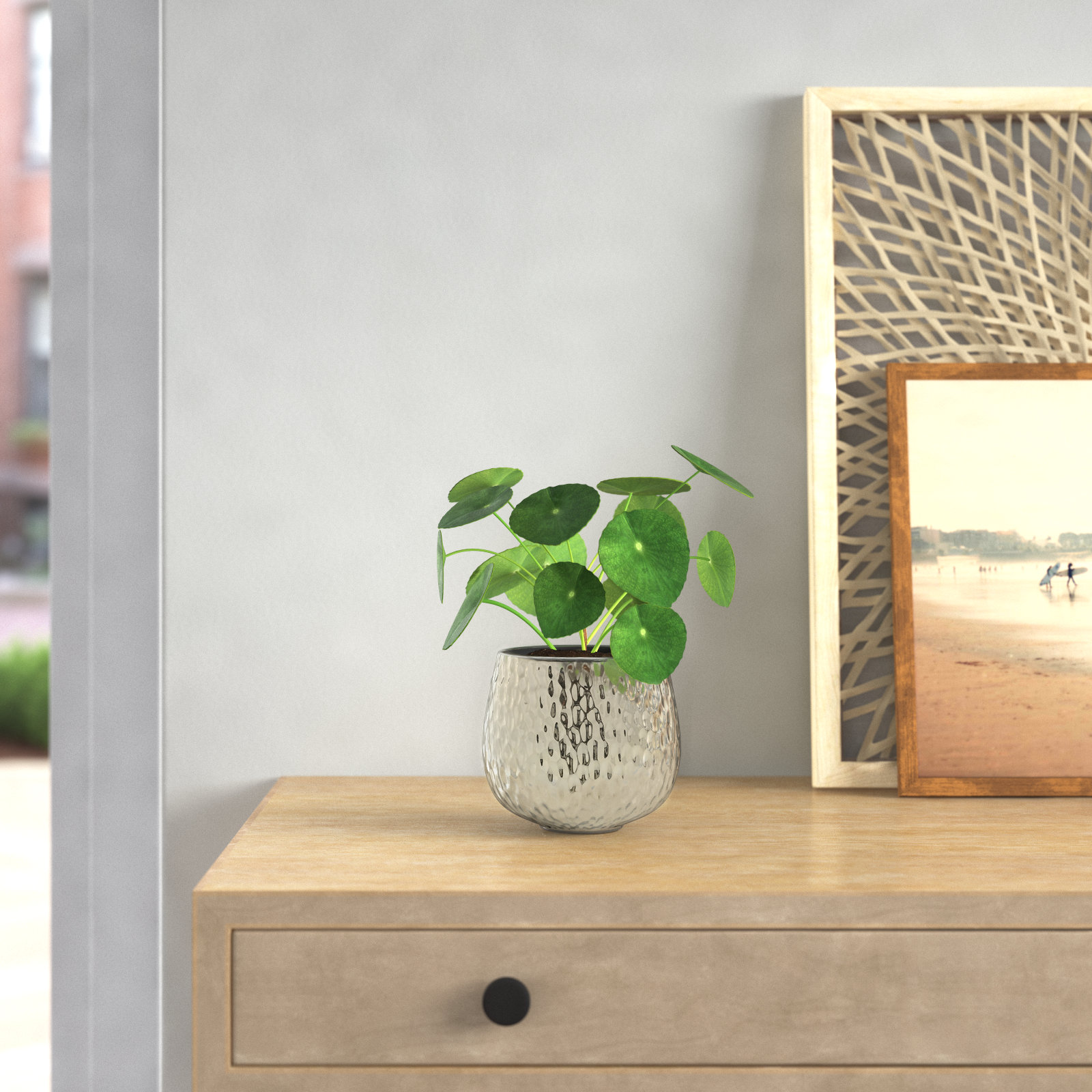 Abderdeen 5" Ceramic Pot Planter, 4.5" H x 5" W x 5" D