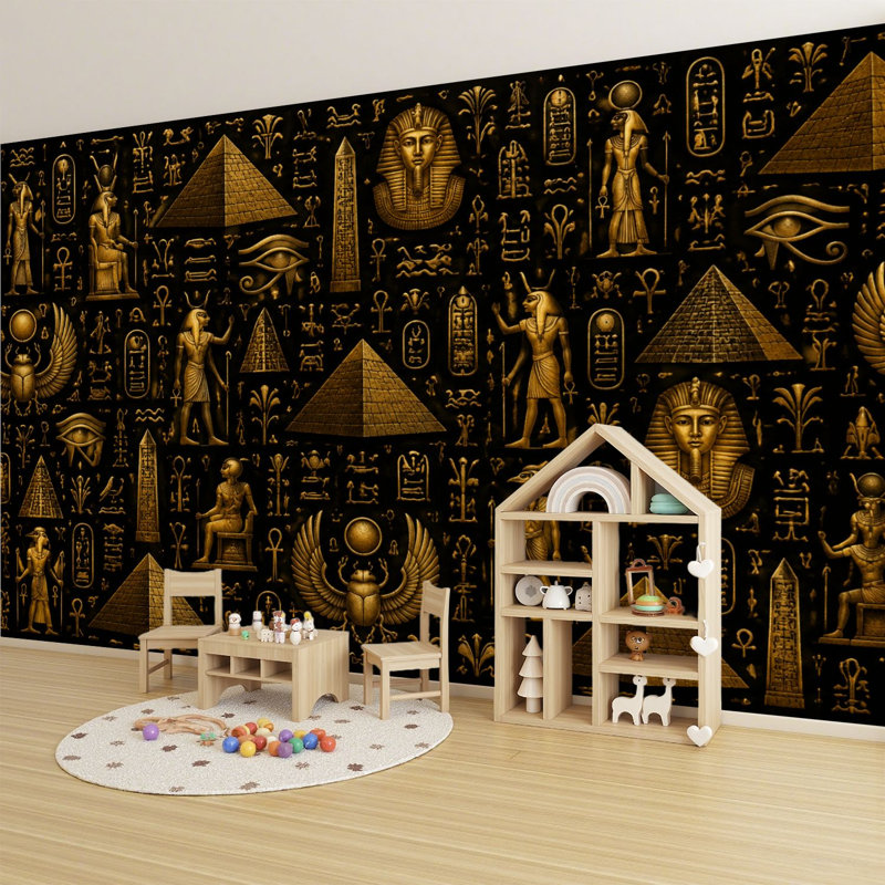 Papier peint adhésif auto-adhésif moderne pour la chambre à coucher L 69 po x l 96 po Peel and Stick