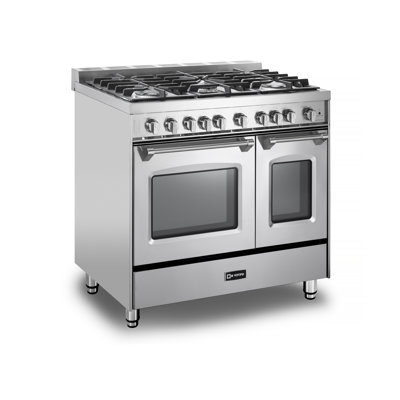 Prestige 36"" Freestanding Gas Range with Convection Oven -  Verona, VPFSGG365DSS
