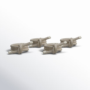 Knotted Rope Napkin Ring (Set of 4)