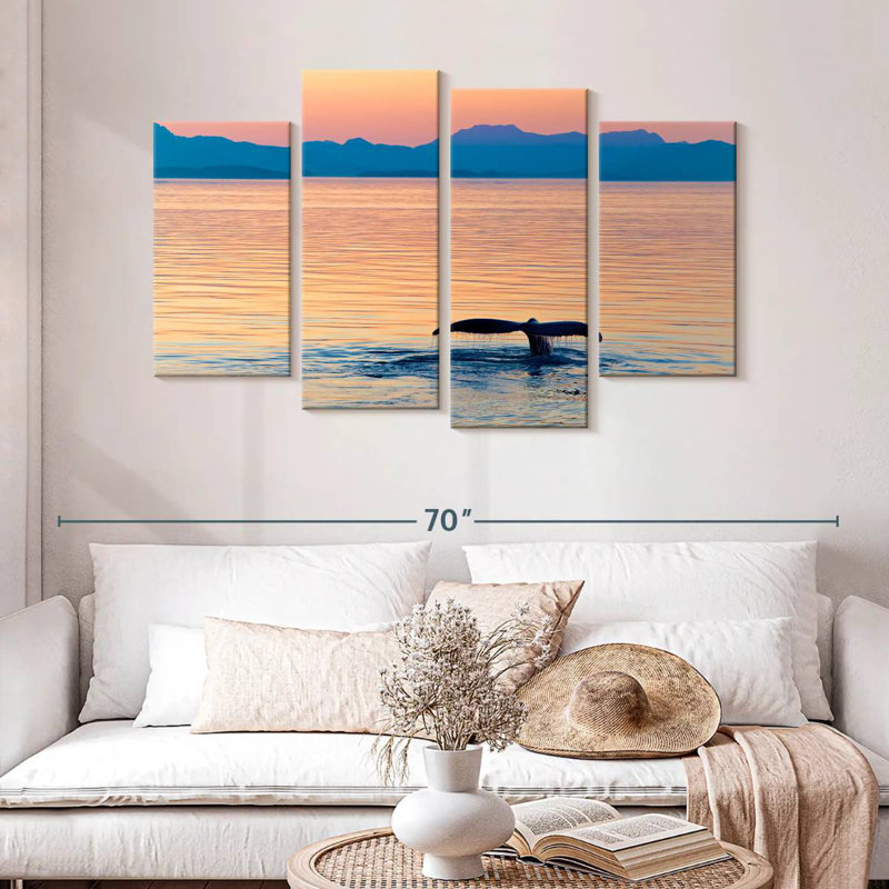 Brampt Whale Dive, 32" H x 52" W