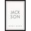 Jackson - cadre photo, impression d'art textuel sur papier-1006977157-1022567265-1022567266
