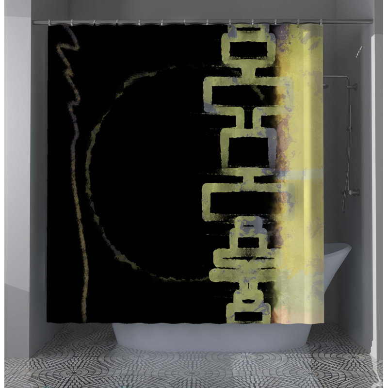 Kedrin Abstract Shower Curtain