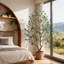 Faux Asotin with Realistic Branches,Leaves & Fruits, Artificial Asotins for Home Decor-1374190442