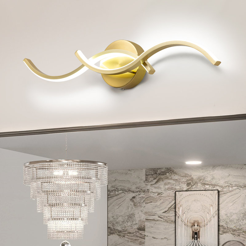Brolin 2 - Light Dimmable LED Vanity Light, Gold, 6000K