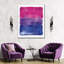 Bisexual Color Streaks - Impression sur toile tendue-1450229227