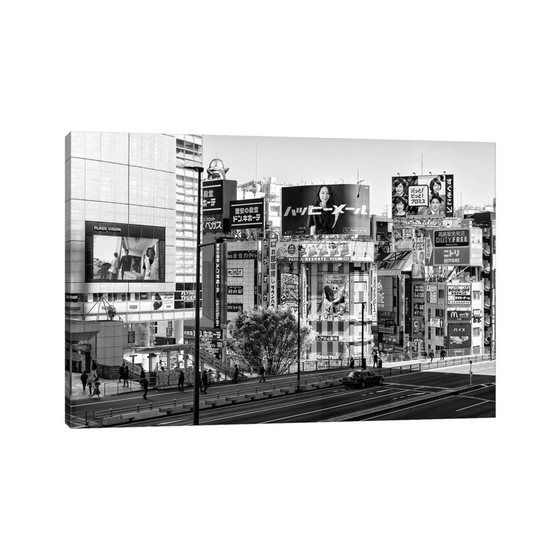 Tokyo 1 Piece Wrapped Canvas Wall Art, 101.6 cm H x 66.04 cm W x 3.175 cm D