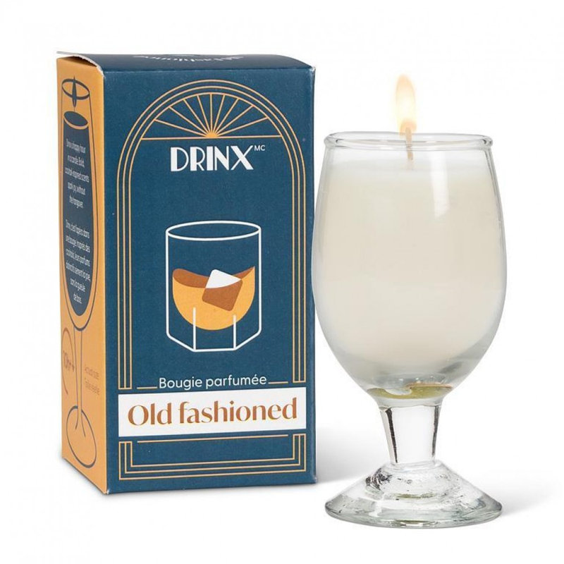 Old Fashioned Scented Cocktail Candle