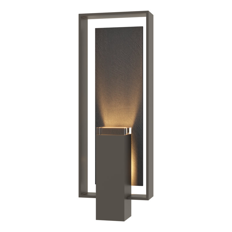 Shadow Box 2 - Light Outdoor Flush Mount, Coastal White, Coastal Burnished Steel, No