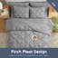 Ensemble d'édredon plissé avec draps Bed-in-a-Bag-103134055-103134054