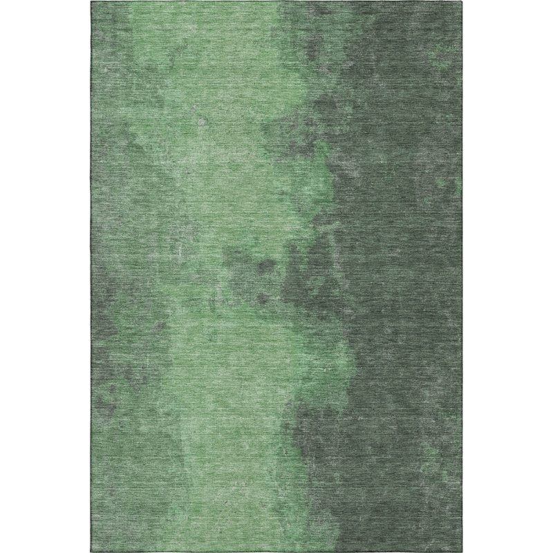 Premium Machine Washable Bucz AMF1742 Modern Rug, Rectangle 9' x 12'