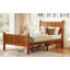 Lit en bois avec tête et pied de lit, lit plateforme pour chambre à coucher-624874400-624874401