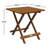 Fleur Folding Wooden Side Table