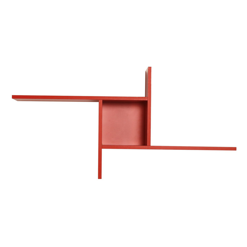 Tablette murale moderne 39,4 po x 19,7 po x 7,1 po | 100% panneau de particules enduit de mélamine, épaisseur: 0,6 pouce | Conception élégante de couleur unie pour la décoration intérieure, parfaite pour le salon, la chambre à coucher ou le bureau 