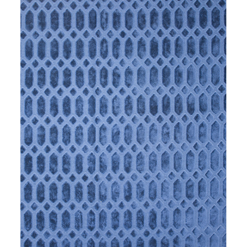 Zinnia Fabric, Blue