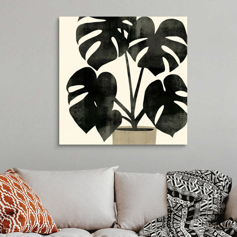 Art mural sur toile Plantling II, Toile tendue, H 36 po x l 36 po