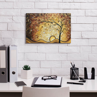 «Red Rhapsody» par Megan Duncanson, Red Barrel Studio®, art mural sur toile