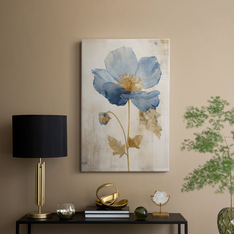FLORAL Series L III - Gallery Cavas, H 27 po x l 18 po