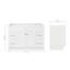 Base de meuble-lavabo simple 48 po Hamlet-38600803
