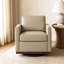 Fauteuil rembourré pivotant-400784218
