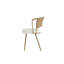 Chaises de salle à manger confortables en rotin et en métal style campagnard pour la cuisine