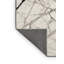 Tapis gris soyeux et moelleux-100890865