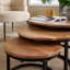 Aimme Nest of 3 Coffee Side Tables