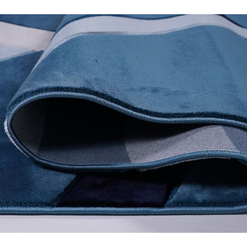 Tapis turc Jorrik-BLEU, Rectangle 8 pi x 10 pi 2 po