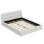 Lit plateforme en tissu d'ameublement-1040509340