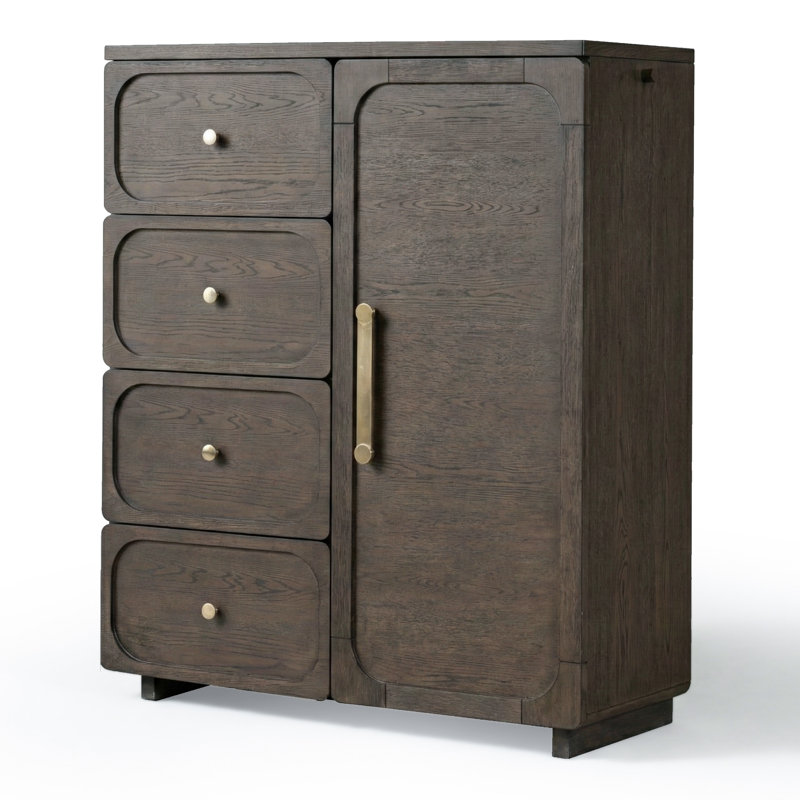 Friley 4-Drawer Chest With Door