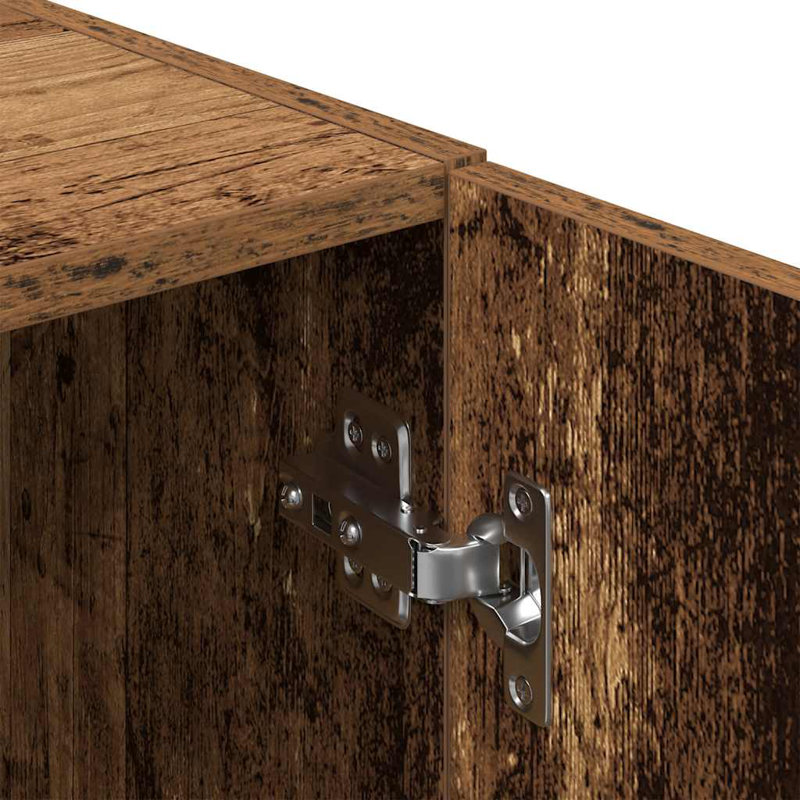 2 131.5cm Kitchen Pantry, Reclaimed Wood