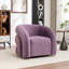 Fauteuil demi-tonneau rembourré et pivotant-1711897629
