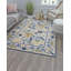Tapis floral ivoire Valentina-591963095