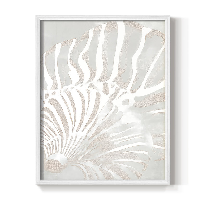 "NAUTICAL Series XXIII", H 21 po x l 17 po, Blanc