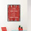 «Yes I Made Made Mistakes Life Did not Come with Instructions», reproduction d'art textuel sur toile encadrée-29514263