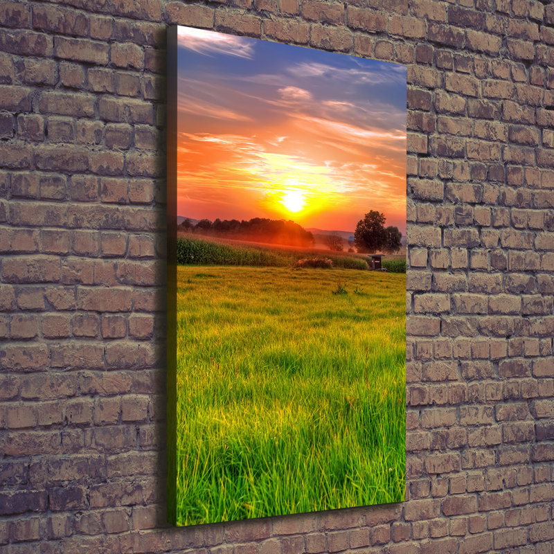 Sunset - Wrapped Canvas Print