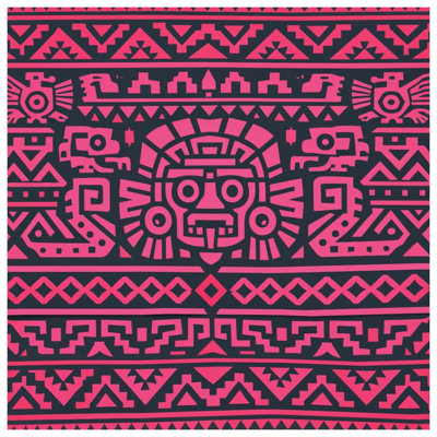 Édredon Aztec Tribal
